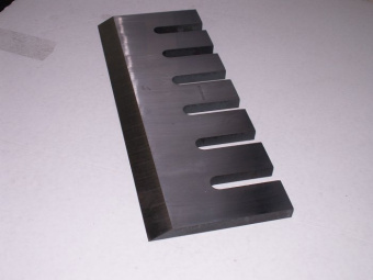 Siba Рубительный нож 1300, 600R, 6/40R * 400 x 150 x 14 mm